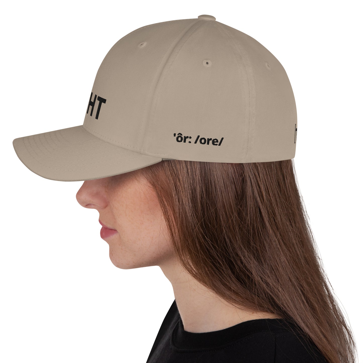 Embroidered Structured Twill Cap (Light)