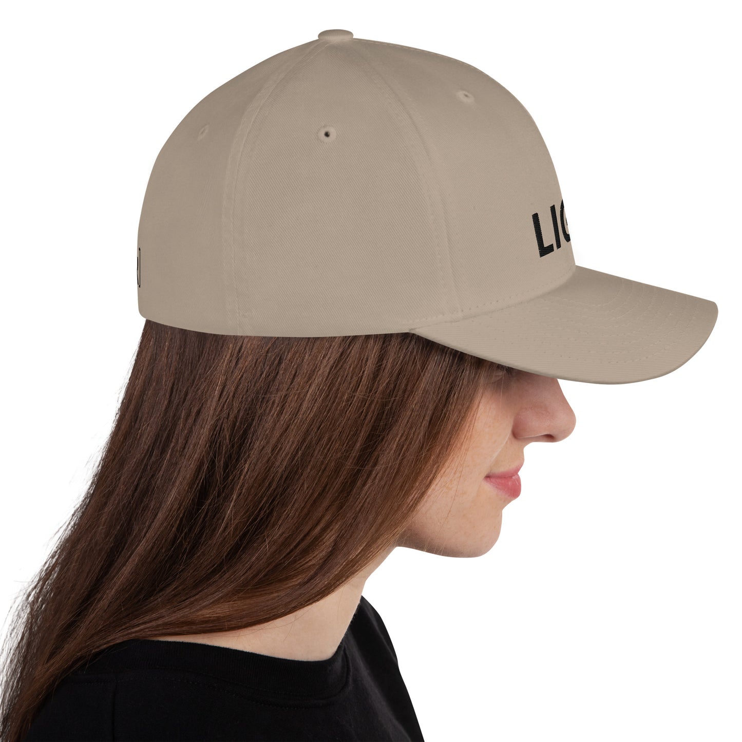Embroidered Structured Twill Cap (Light)
