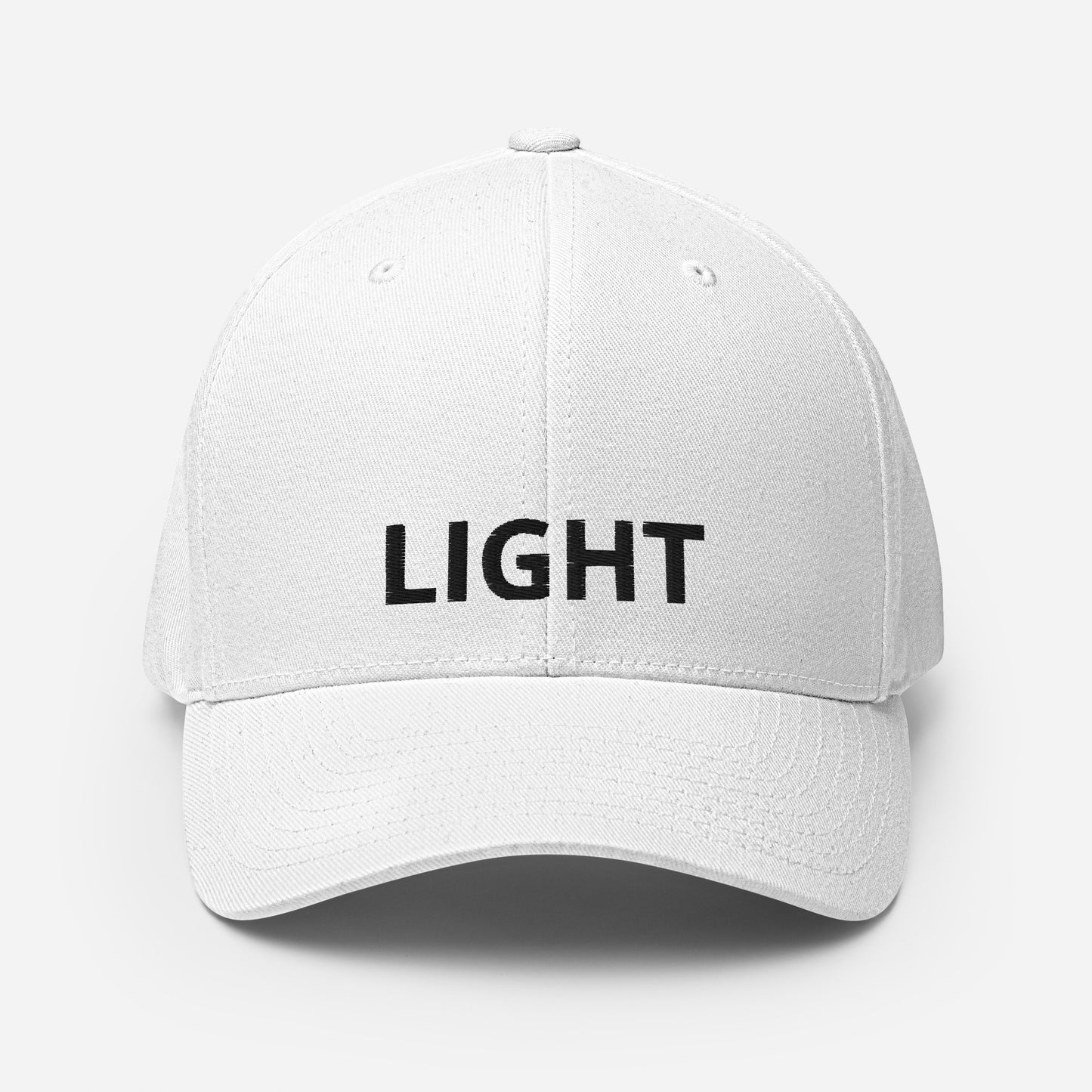 Embroidered Structured Twill Cap (Light)