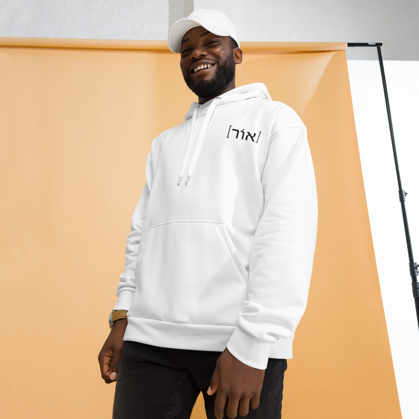 Hoodie in White (Light of Prosperity)